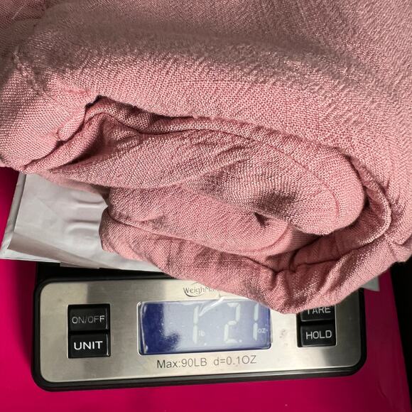 Button Front Midi Dress Womens 2X Smocked Fairy Cottagecore Soft Girl Romantic - Picture 15 of 15